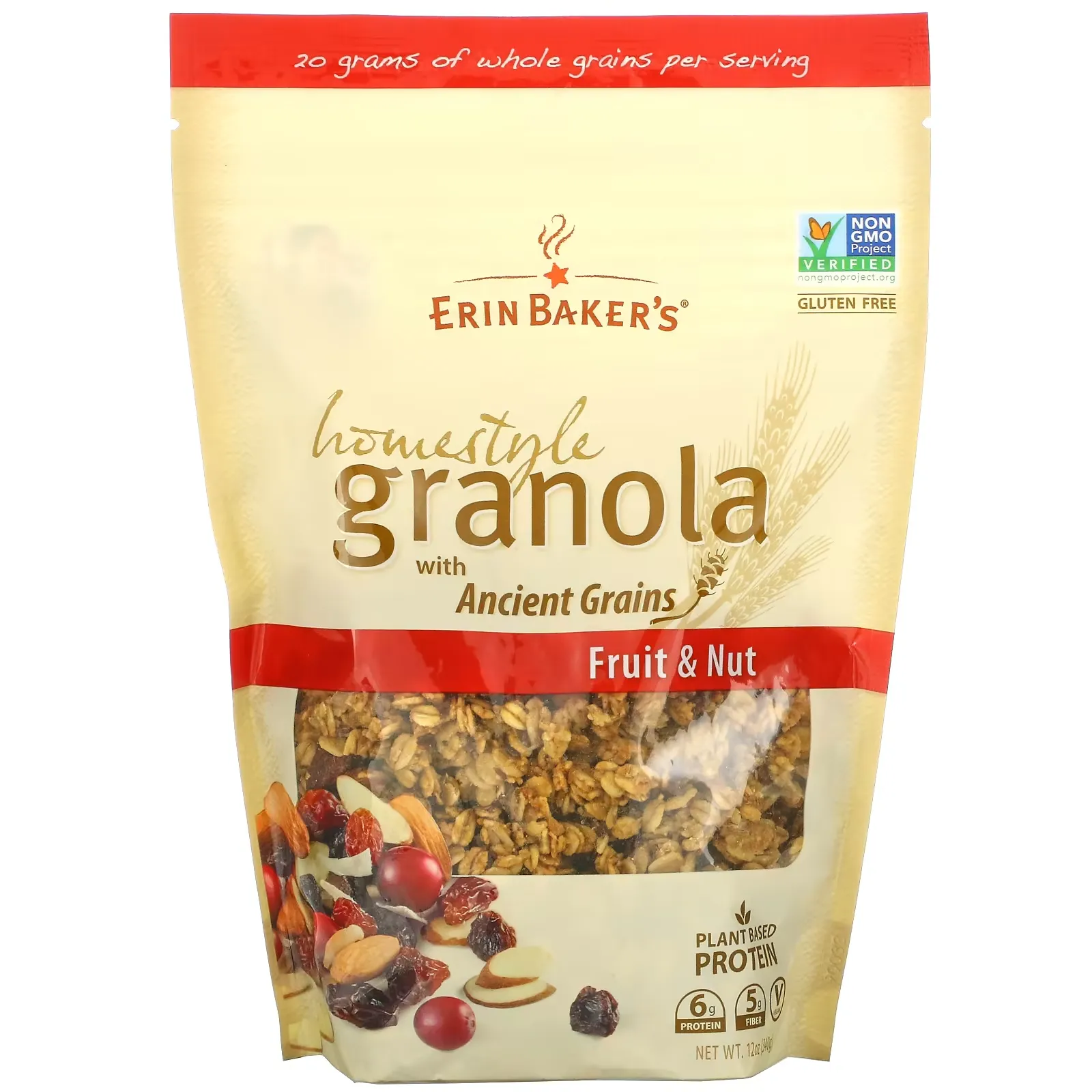 Homestyle Granola with Ancient Grains, Fruit & Nut, 12 oz (340 g)