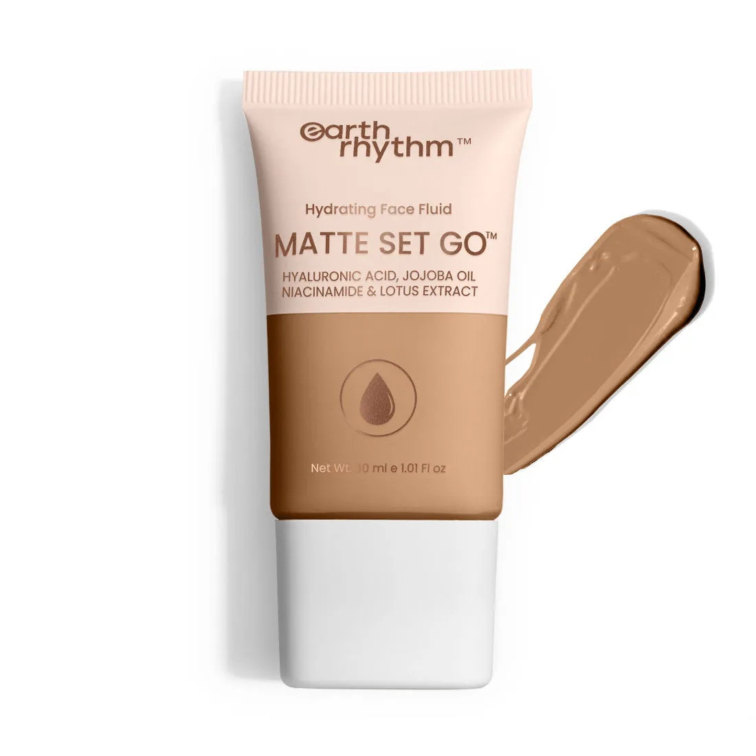 Earth Rhythm Hydrating Matte Set Go Face Fluid Foundation - Ex Presso