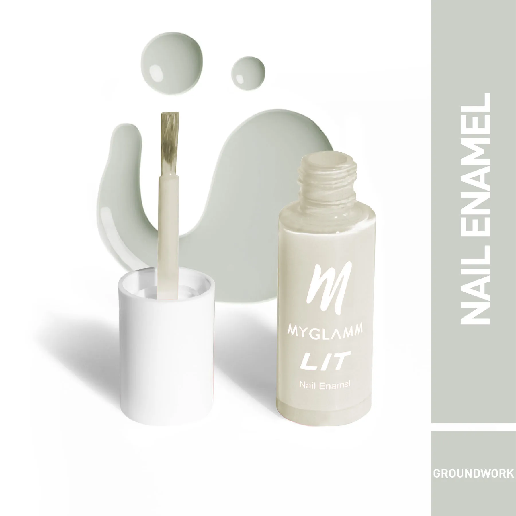 MyGlamm LIT Nail Enamel - Groundwork