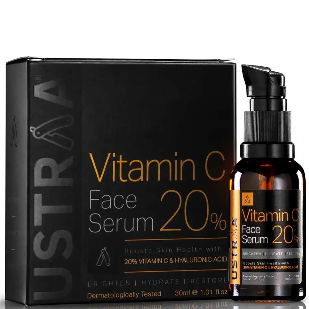 Ustraa 20% Vitamin C Face Serum,  30 ml  for All Skin Type