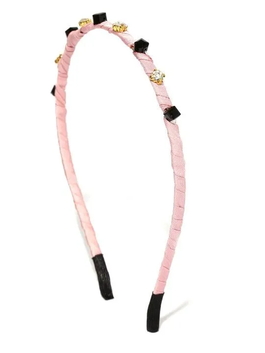 Toniq Pink Embellished Hairband