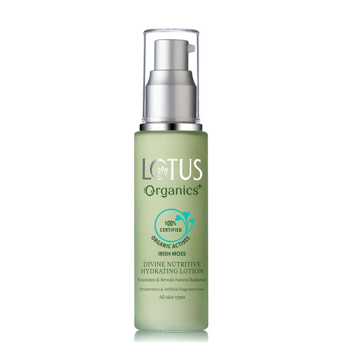 Lotus Organics+ Divine Nutritive Hydrating Lotion | For All Skin | SPF 20 | 50g