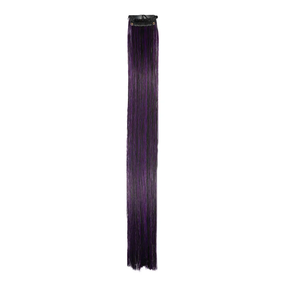 Streak Street Purple Royale Straight Clip-On Strands