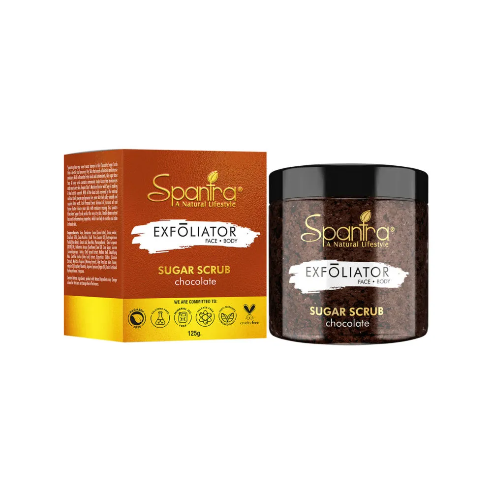 Spantra Exfoliator Chocolate Sugar Scrub