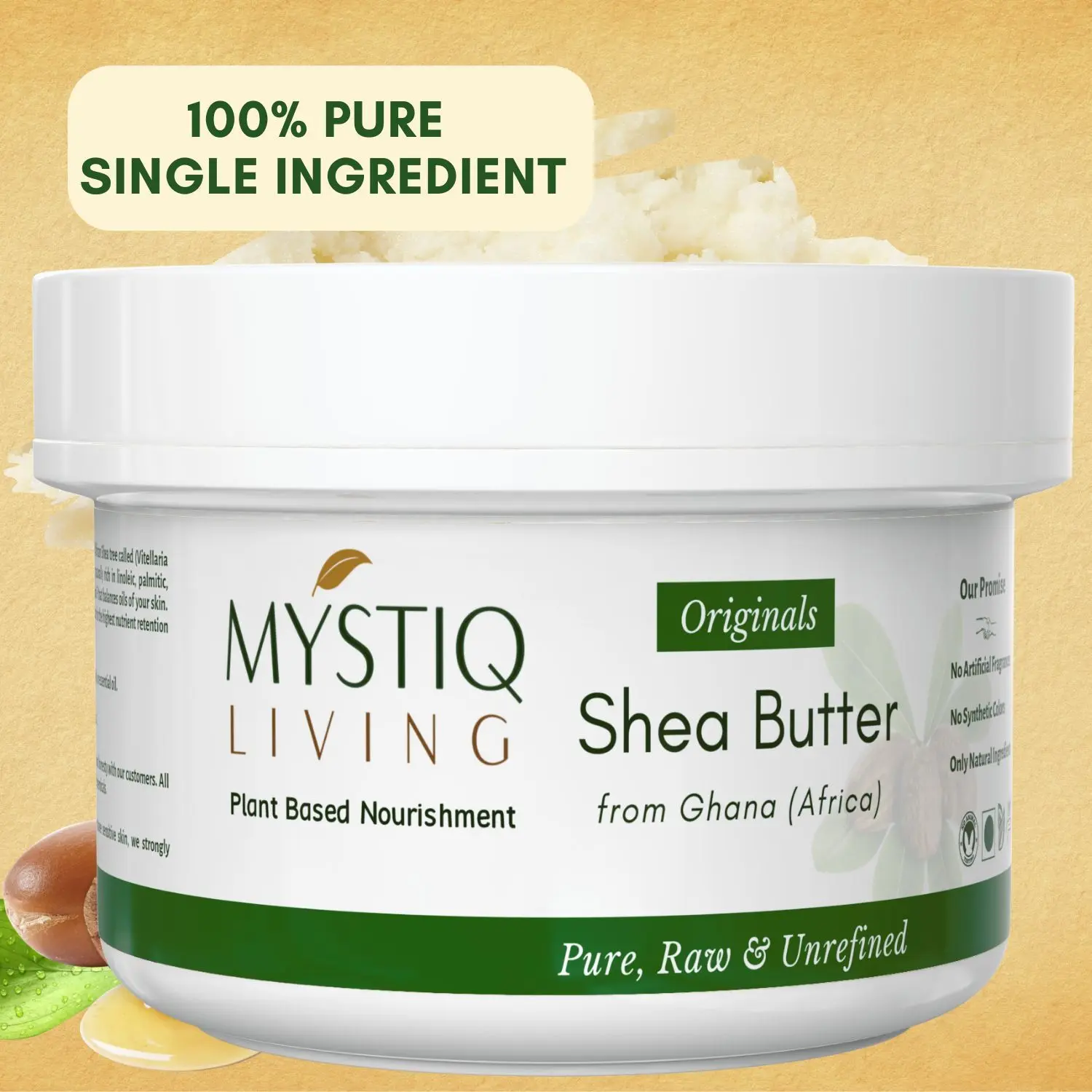 Mystiq Living Originals - Shea Butter-(220 g)