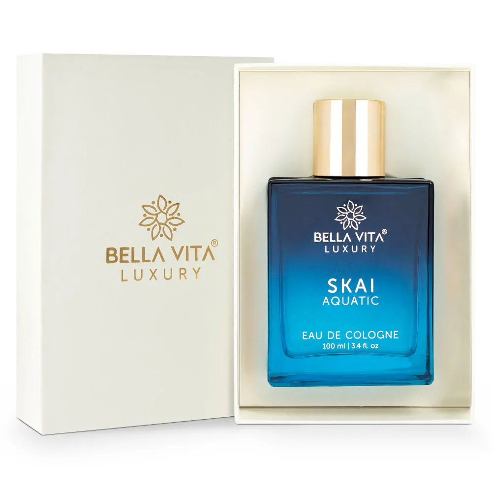 Bella Vita Organic Luxury Skai Aquatic Unisex Eau De Cologne Perfume