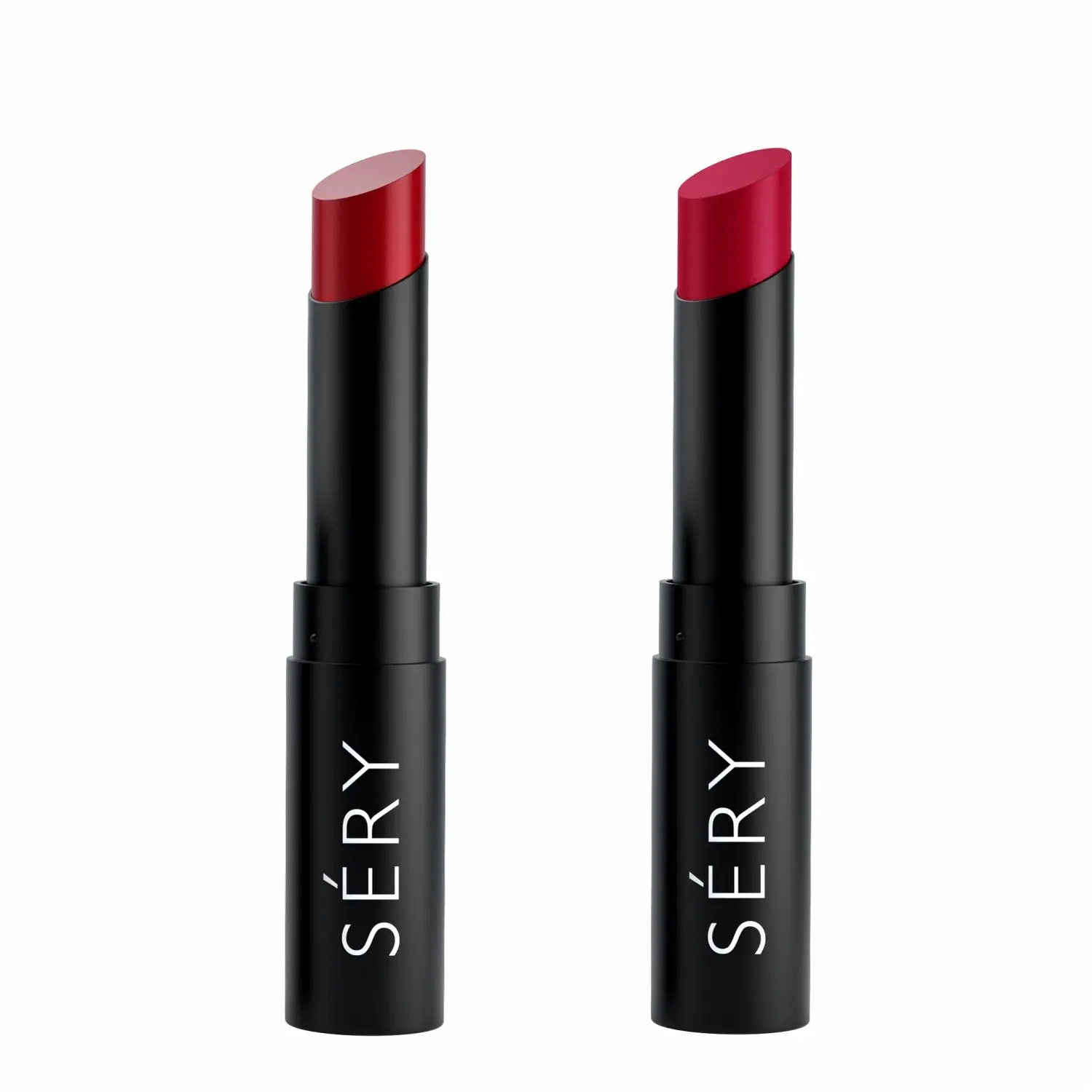 SERY Sery Matte and Creamy Lipstick Combo Cml10, Rare Rose + Fuschia Fun, 3.5 g with Combo offer