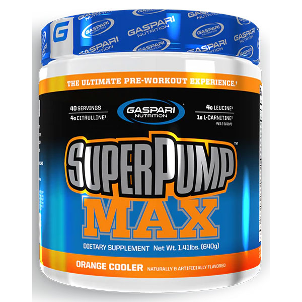 SuperPump MAX - Orange Cooler - 40 Servings