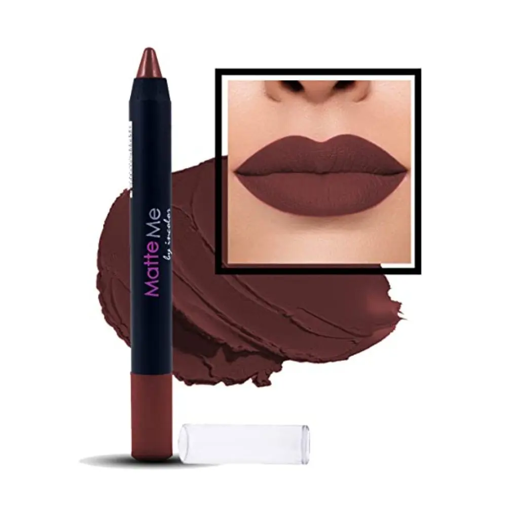 Incolor Matte Me Crayon Lipstick 19 Masion 2.3 Gms