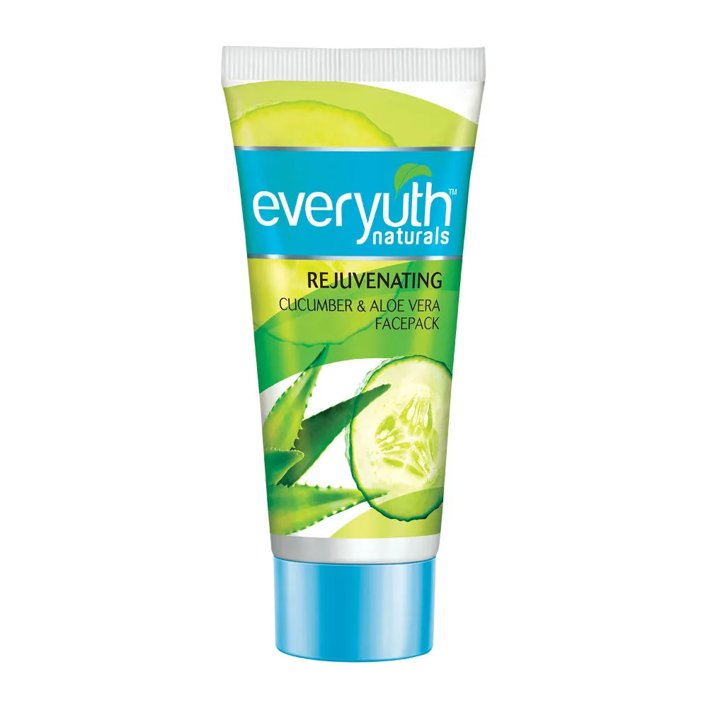 Everyuth Naturals Rejuvenating Cucumber & Aloe Vera Face Pack