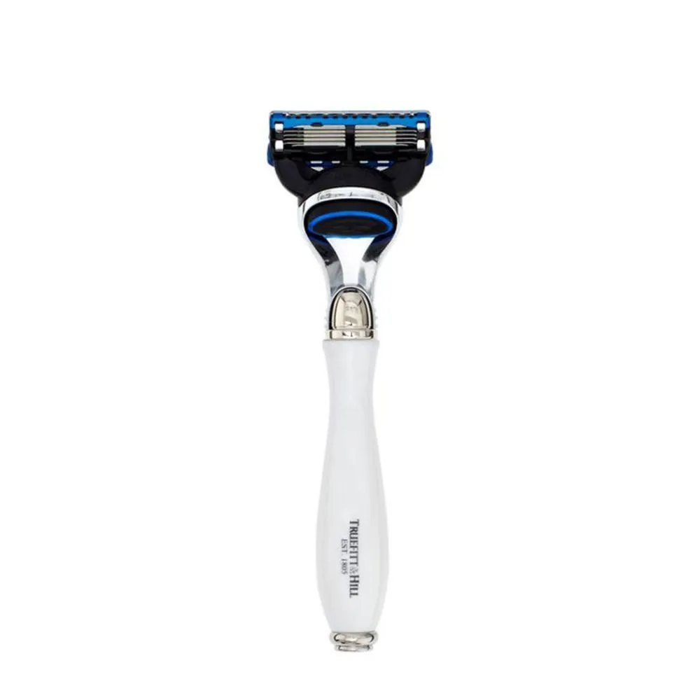 Truefitt & Hill Wellington Razor Fusion - White