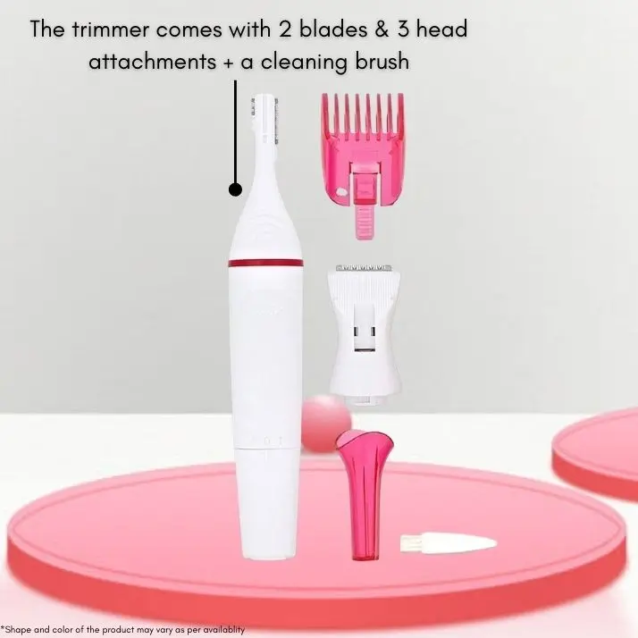 Beautiliss Professional Sensitive precision trimmer for Face, underarms, Bikini line and Eyebrow trimmer