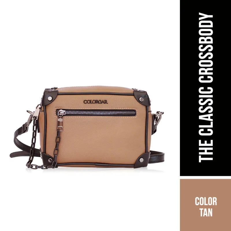 Colorbar Pouch The Classic Crossbody - Tan