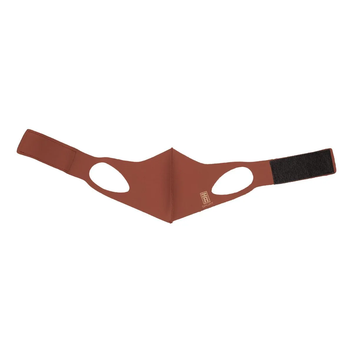 The Tie Hub Neo Sports Mask with Band - Rust (M)