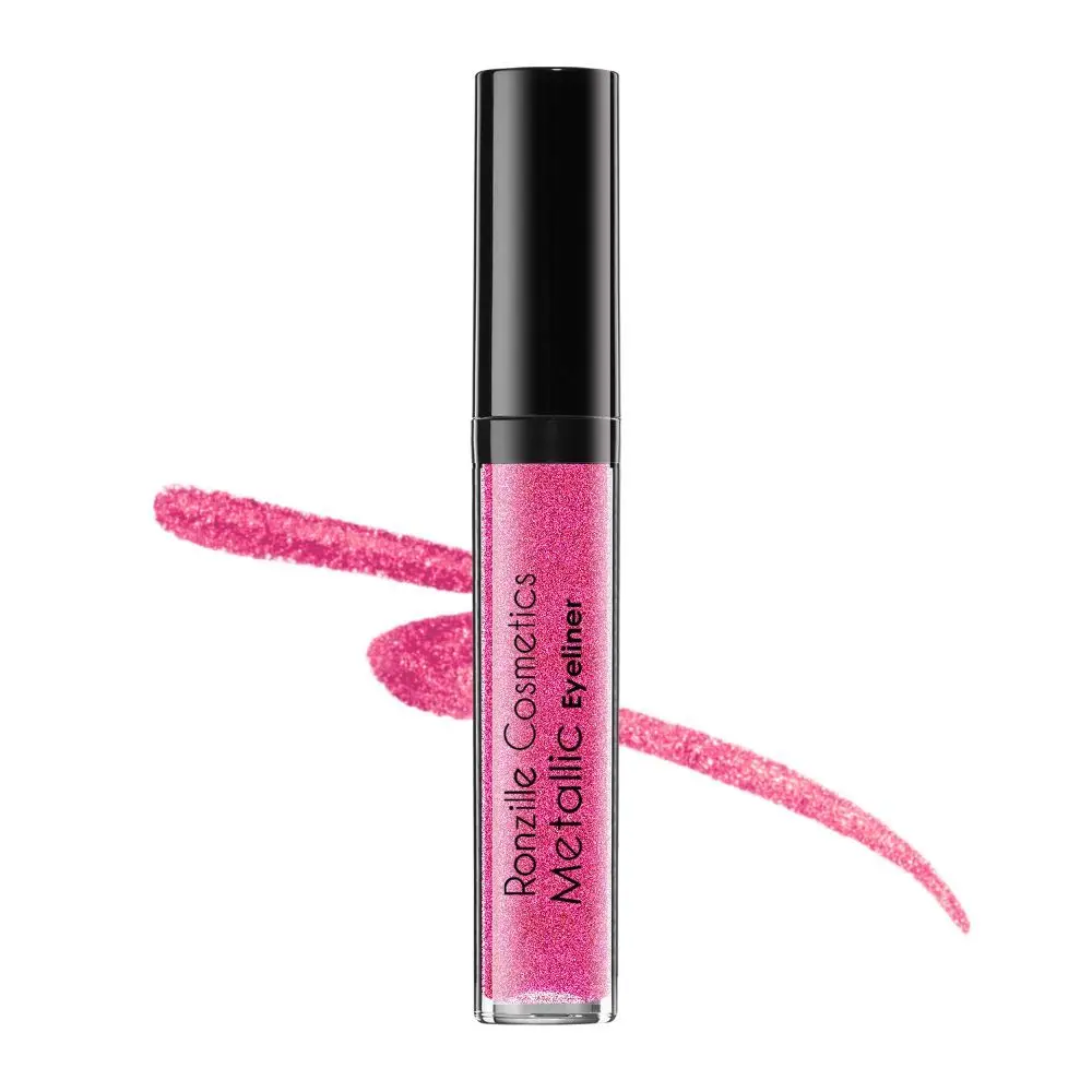 Ronzille shimmer Metallic Glitter Eyeliner Pink