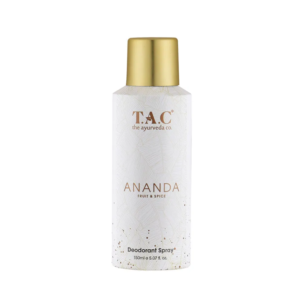 TAC - The Ayurveda Co. Ananda Fruit & Spice Deodorant Spray