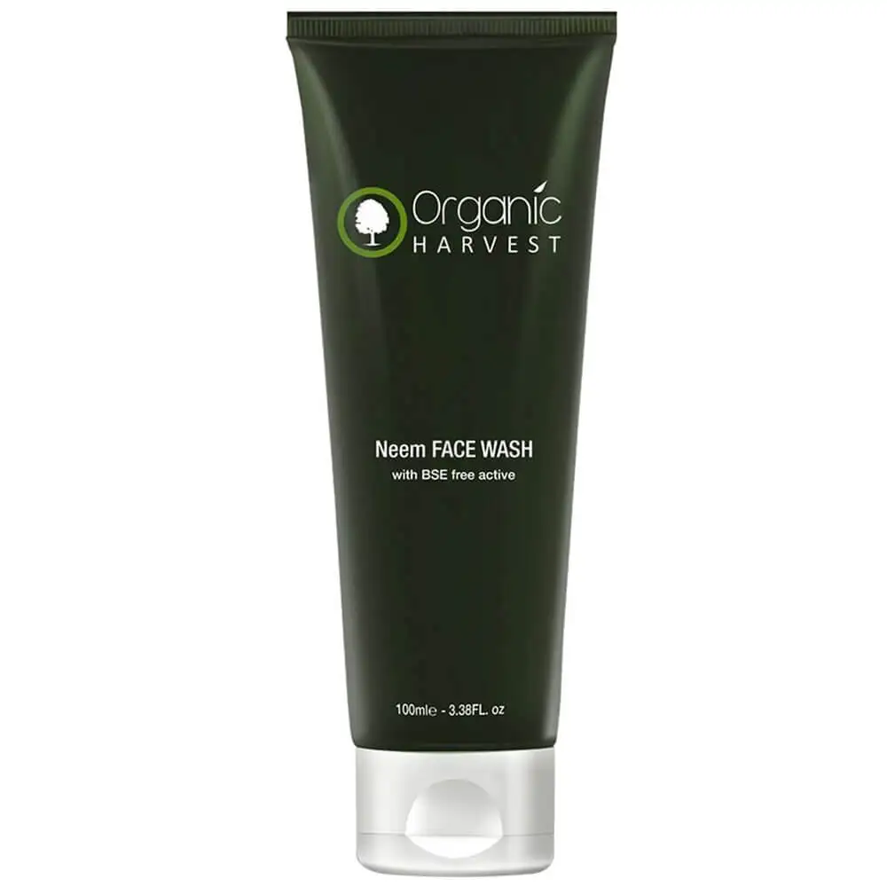 Organic Harvest Neem Face Wash (BSE free active),  100 ml  All Skin Types