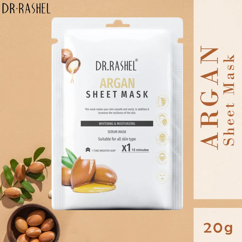 Dr.Rashel Argan Serum Sheet Mask Suitable for All Skin Types