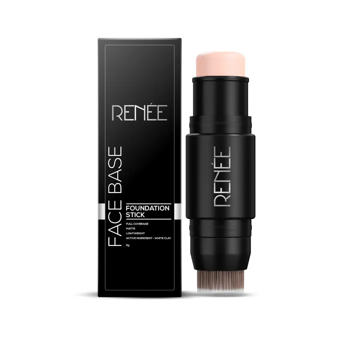 RENEE Face Base Foundation Stick with Applicator Creamy Latte, 8 g