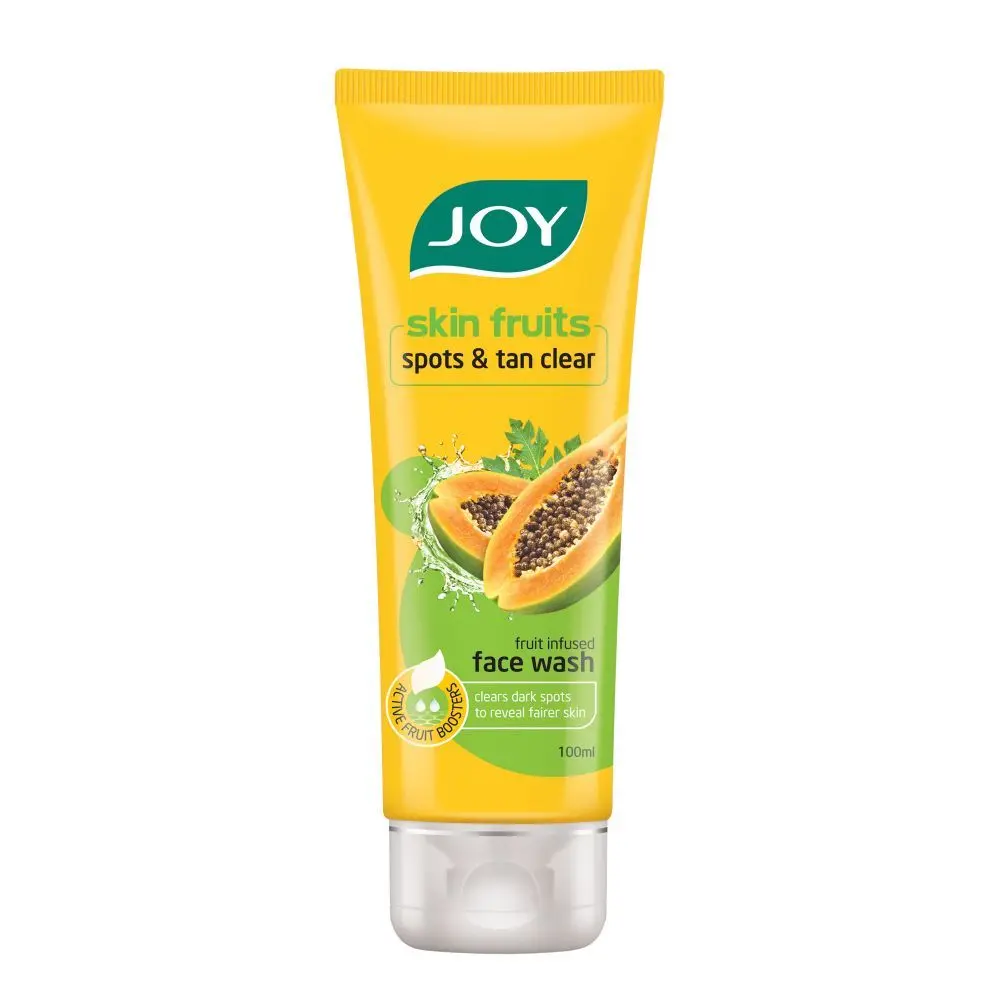 Joy Skin Fruits Spots & Tan Clear Papaya Face Wash (100 ml)