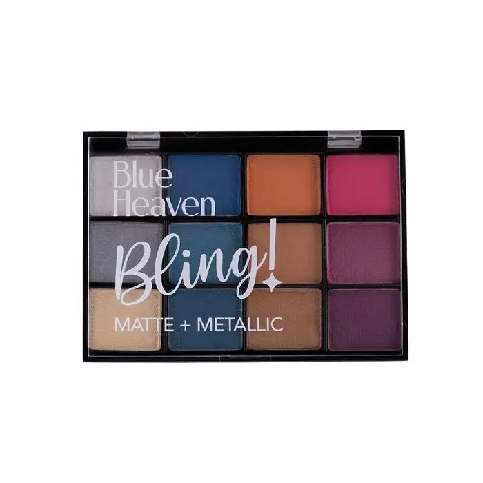 Blue Heaven 12-in-1 Bling Eyeshadow, Indie Vibe (22 g)