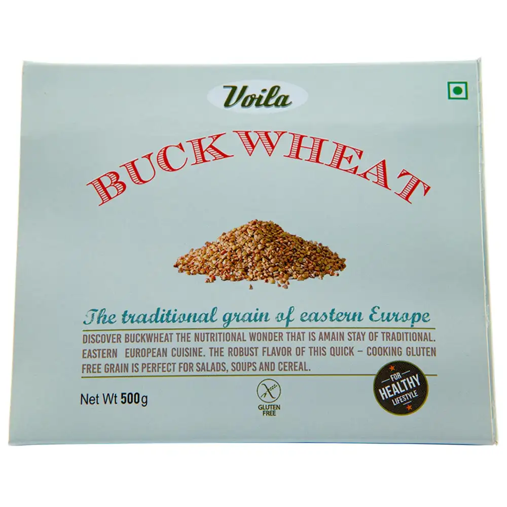 Voila Buck Wheat Seed,  0.5 kg  Unflavoured