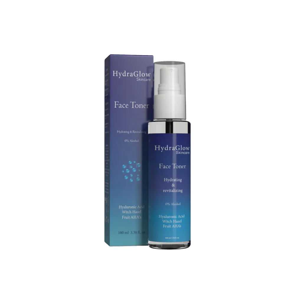 HydraGlow Skincare Face Toner Hydrating and Revitalizing