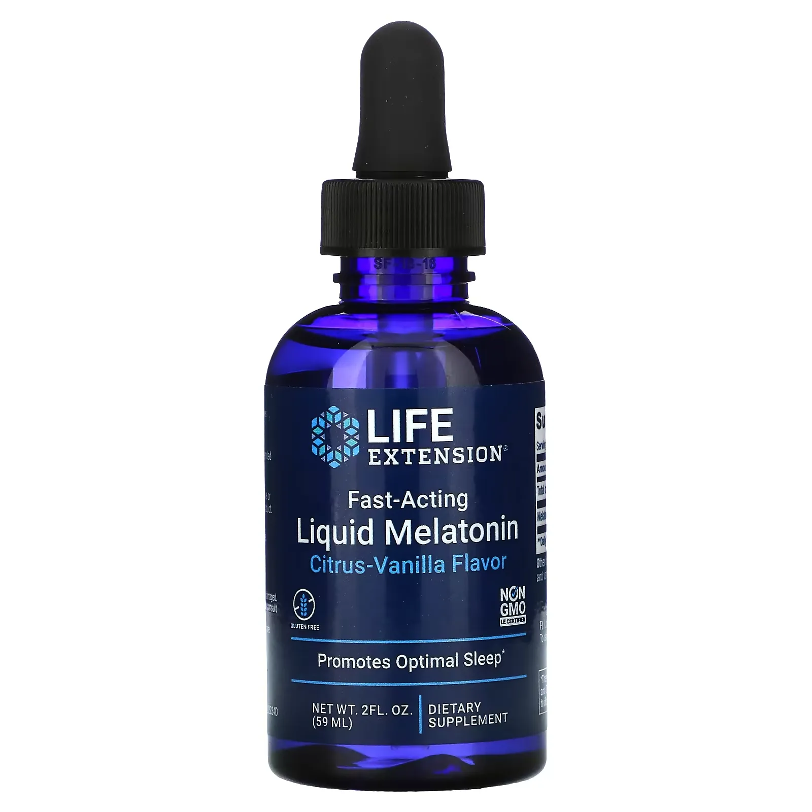 Fast-Acting Liquid Melatonin, Citrus-Vanilla, 2 fl oz (59 ml)