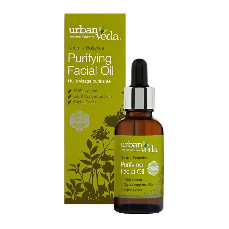 Urban Veda Ayurvedic Neem Purifying Facial Oil