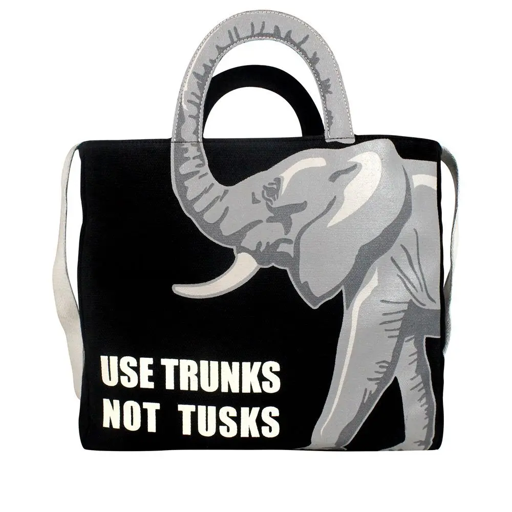 Colorbar Co-Earth The Trumpet Tote - Carbon Black (740 g)