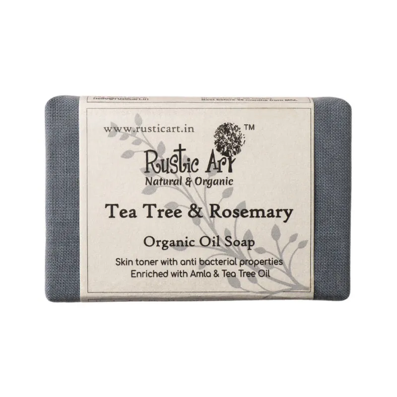 Rustic Art Tea Tree Rosemary Soap