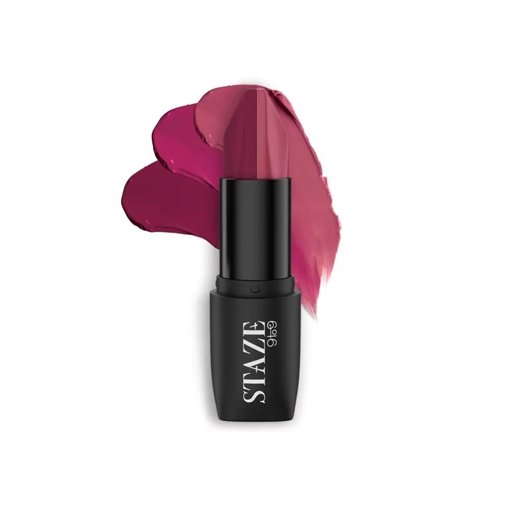 Staze 9to9 Love Tri-Angle 3 in 1 Lipstick | 04 Nude Orchid | 3.8 g