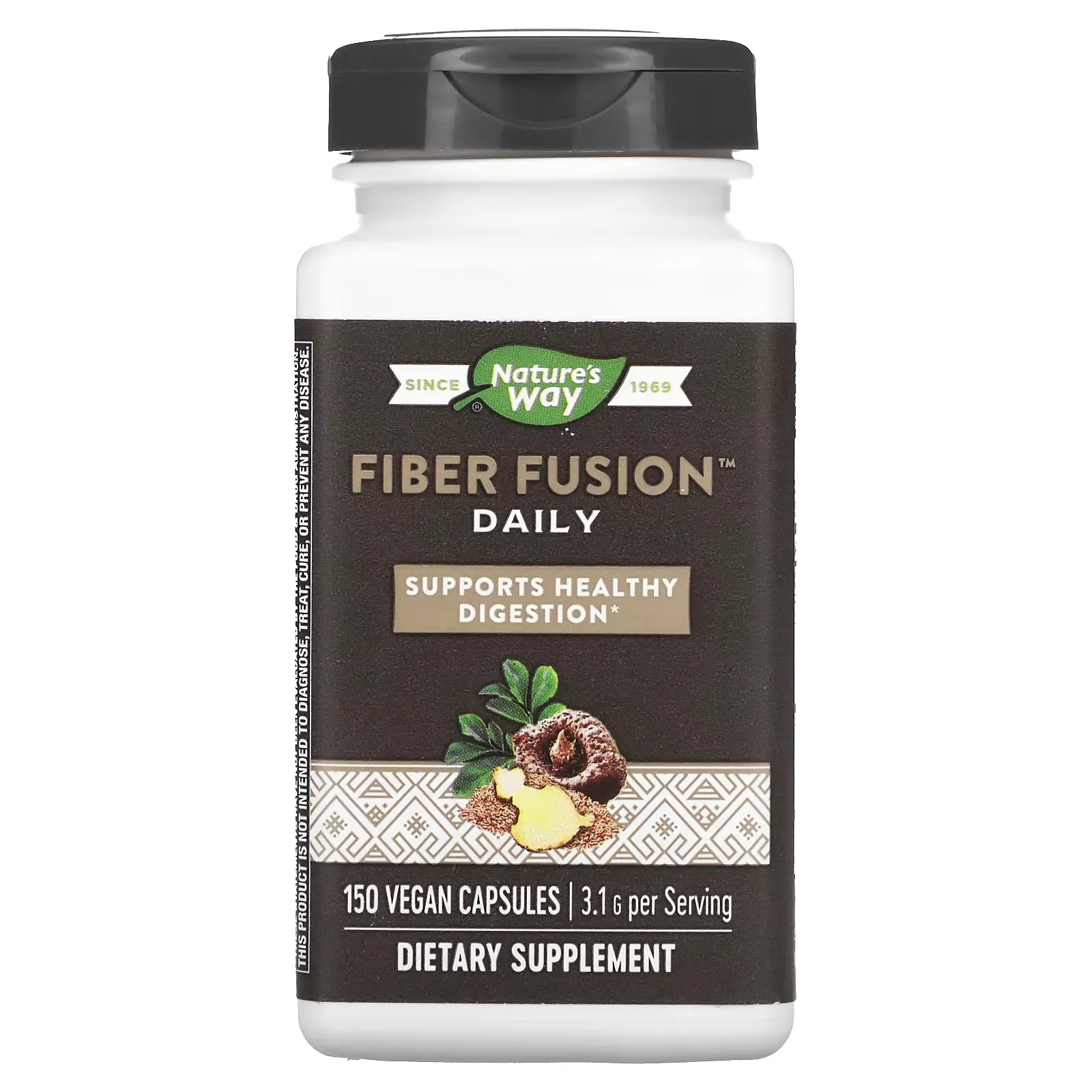 Fiber Fusion Daily, 3.1 g, 150 Vegan Capsules