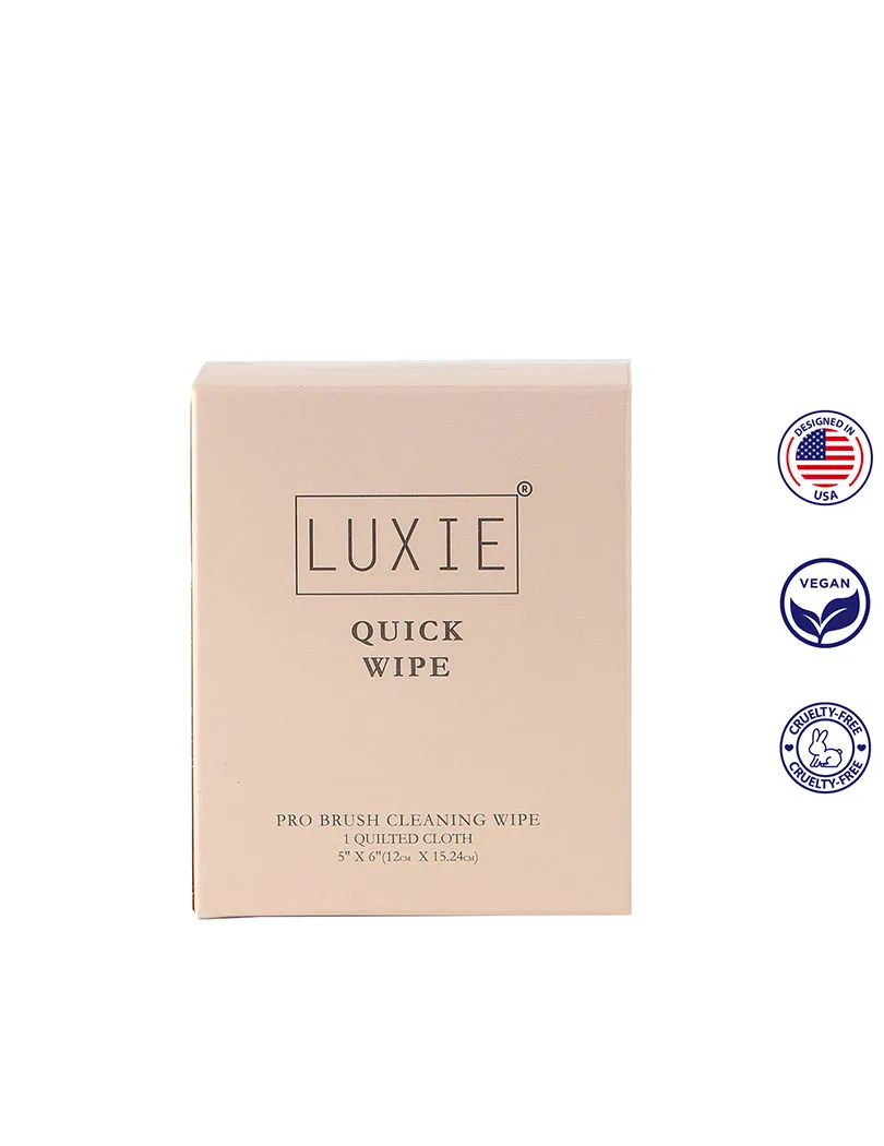 LUXIE Pro Brush Cleaning Wipe Set