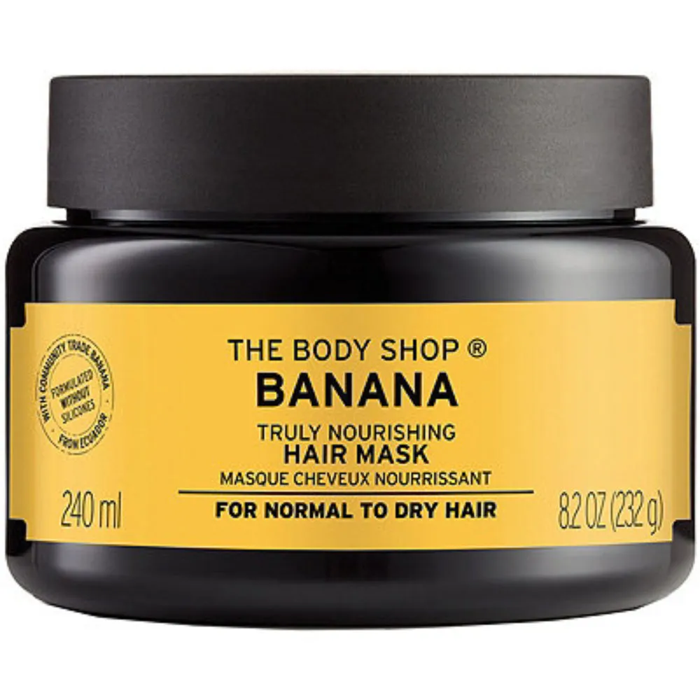 The Body Shop Banana Truly Nourishing Hair Mask