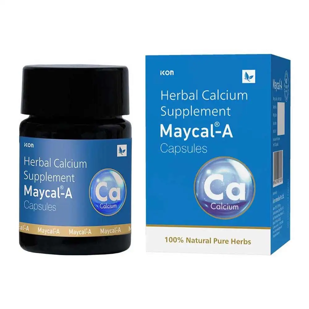 Maycal-A Calcium Supplement,  10 capsules  Unflavoured