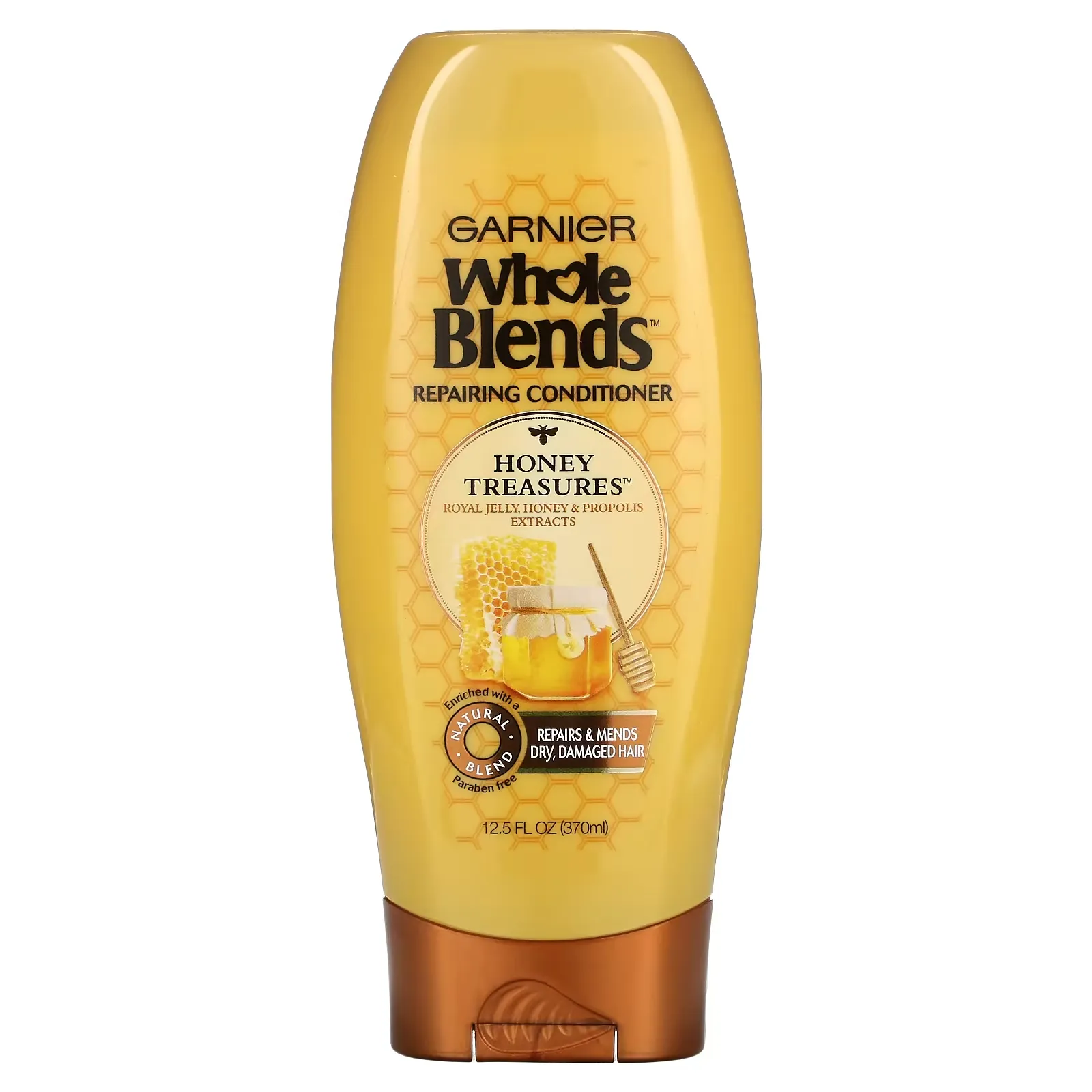 Whole Blends, Repairing Conditioner, Dry, Damaged Hair, Honey Treasures, 12.5 fl oz (370 ml)