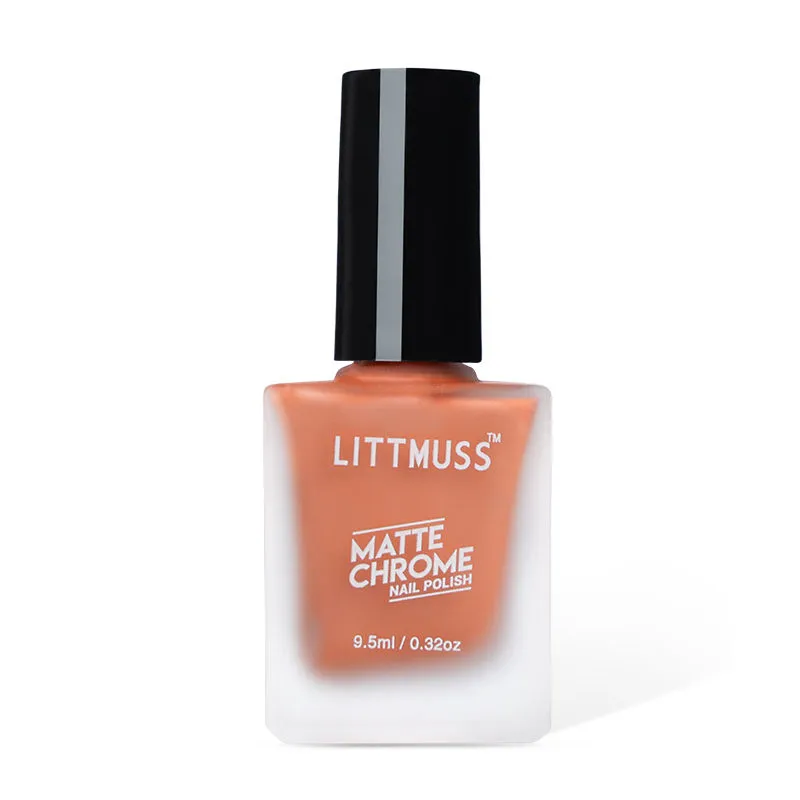 Littmuss Nail Polish Matte Chrome Nail Paint - Turkish Delight - 006