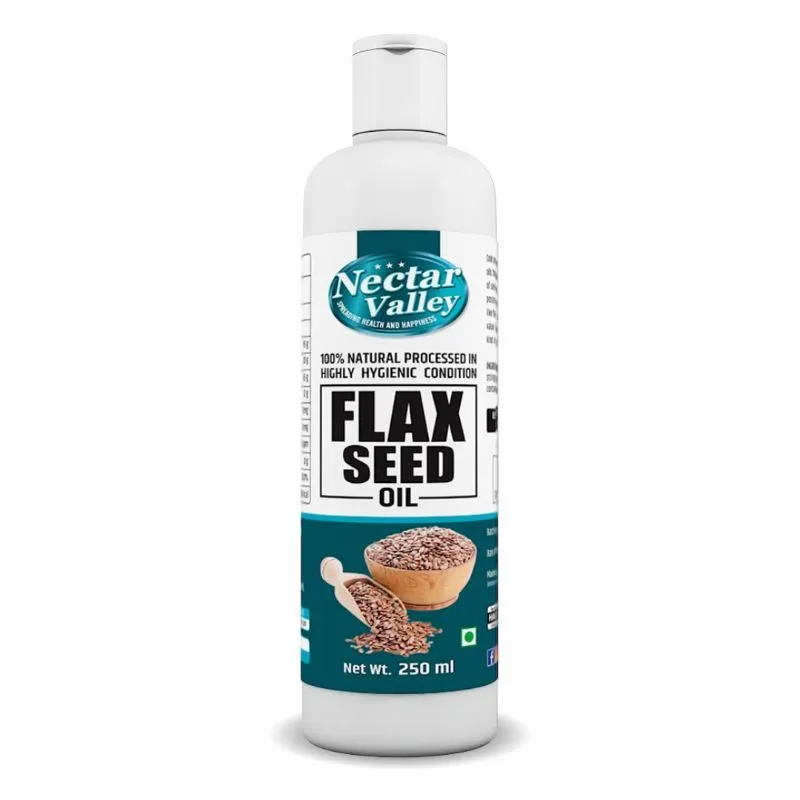 Nectar Valley Coldpressed Flax Seed Oil For Weightloss