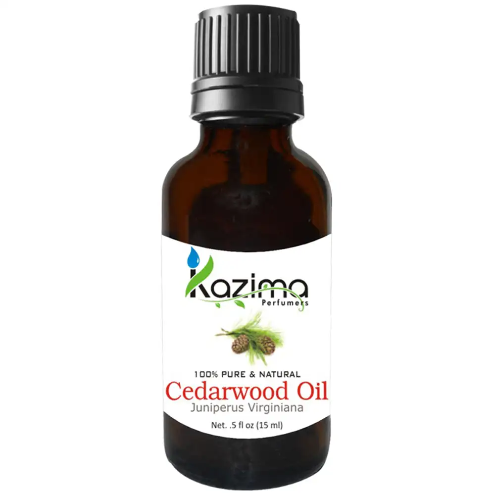 Kazima Cedarwood Oil,  15 ml  100% Pure & Natural