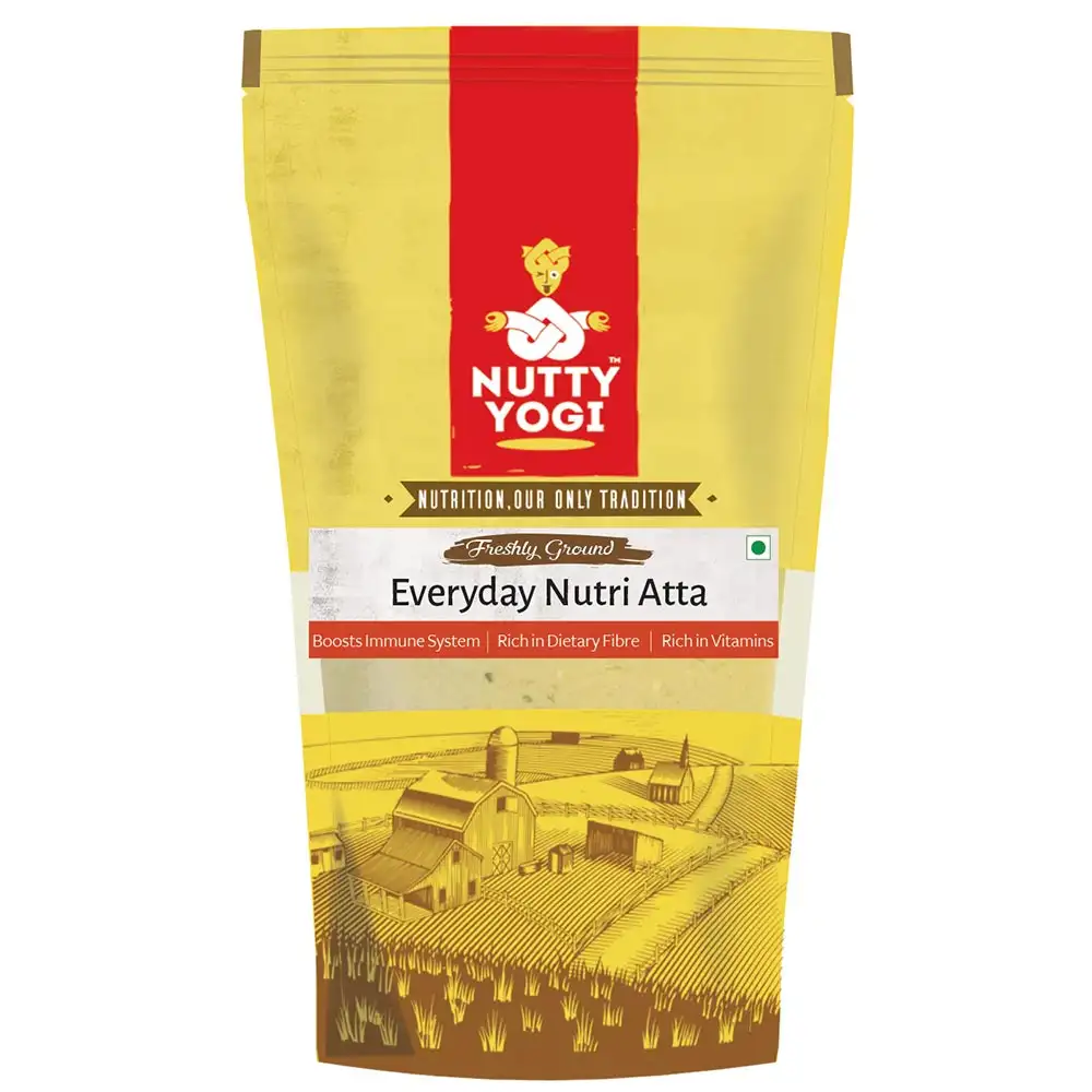 Nutty Yogi Everyday Nutri Atta,  Unflavoured  500 g