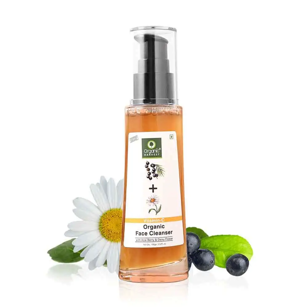 Organic Harvest Vitamin C Face Cleanser,  100 g  for All Types of Skin