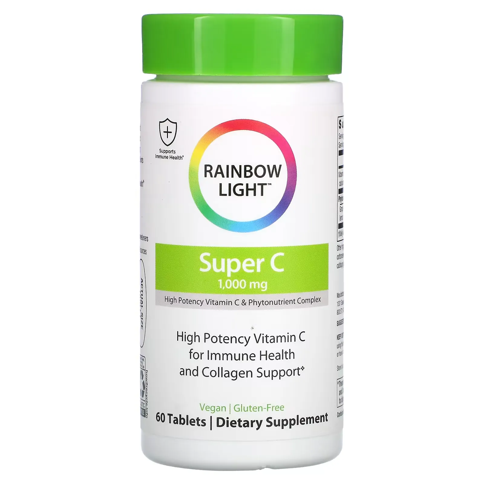 Super C, 1,000 mg, 60 Tablets