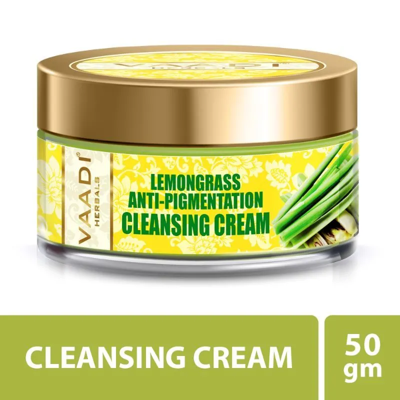 Vaadi Herbals Lemongrass Anti-Pigmentation Cleansing Cream