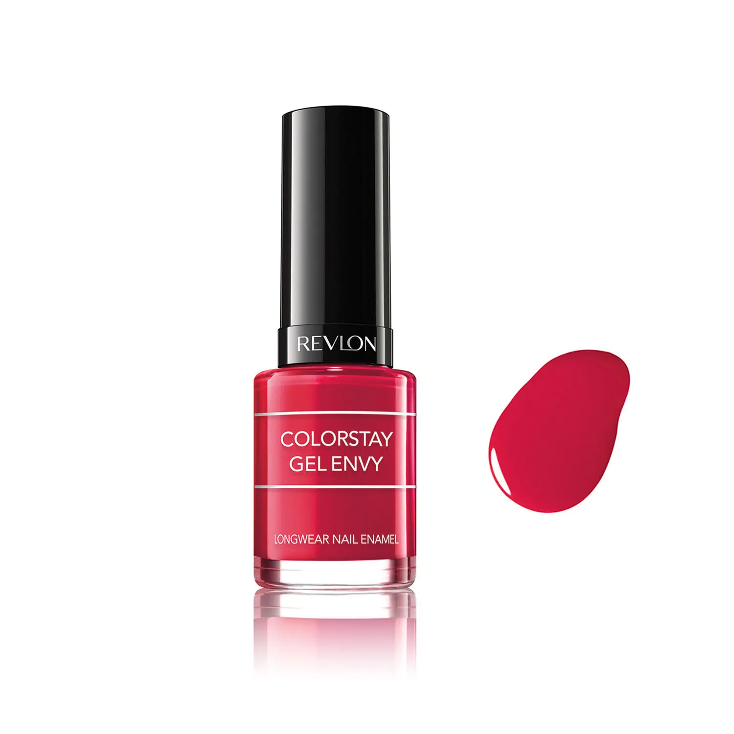 Revlon Colorstay Gel Envy Long Wear Nail Enamel -All On Red