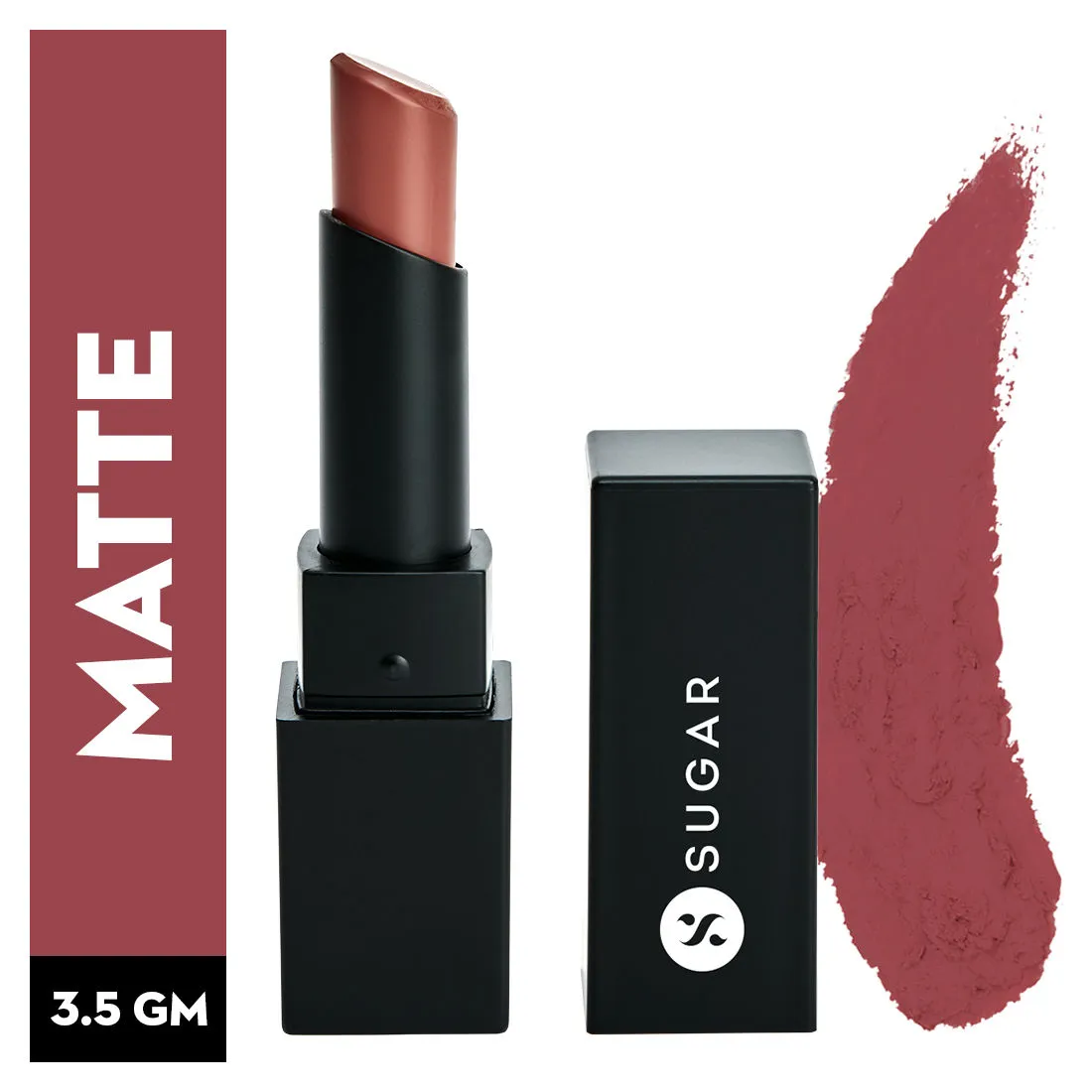 SUGAR Nothing Else Matter Longwear Lipstick - 10 Rosy Picture (Nude Rose)