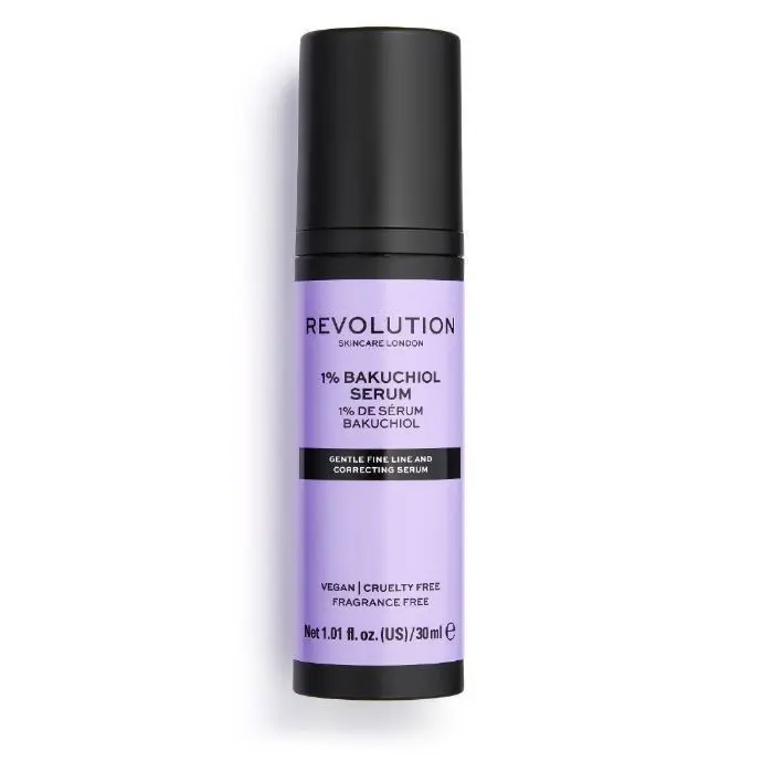 Makeup Revolution Skin 1% Bakuchiol Serum (30 ml) (Lilac)