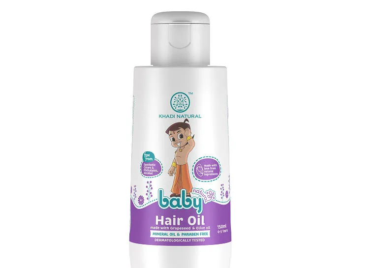 Khadi Natural Baby Hair Oil With Grapeseed & Olive