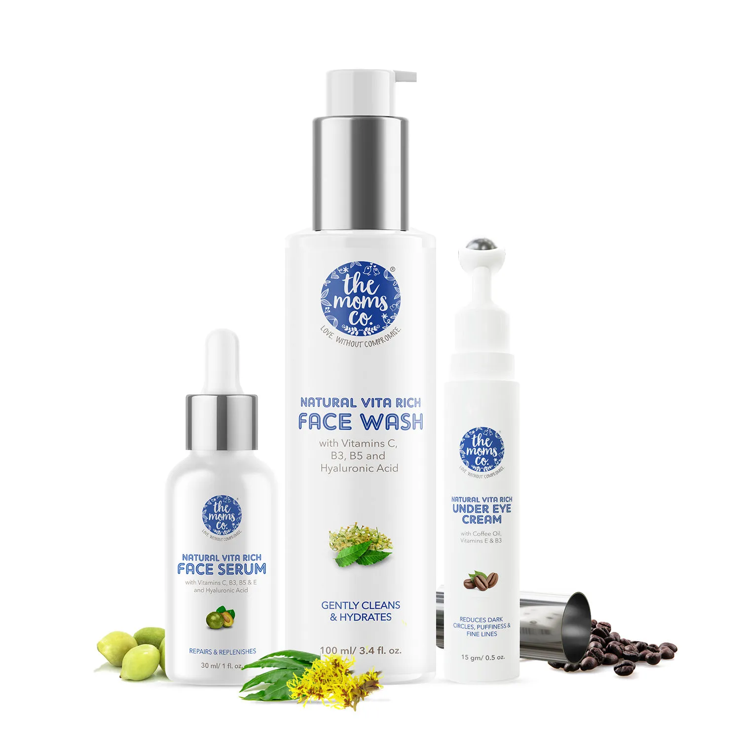 The Moms Co. Natural Vita Rich Night Repair Combo