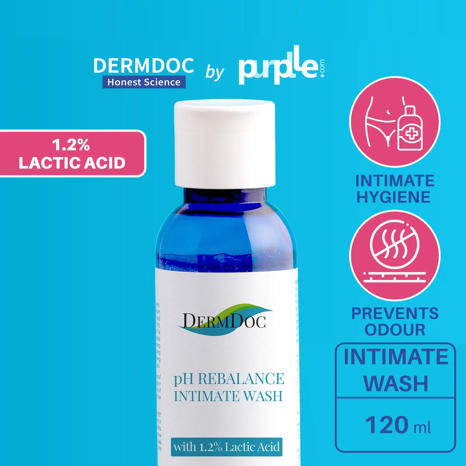  pH Rebalance Intimate Wash with 1.2% Lactic Acid